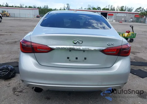 2018 Infiniti Q50 3.0T Luxe from USA, damaged, VIN JN1EV7APXJM362684